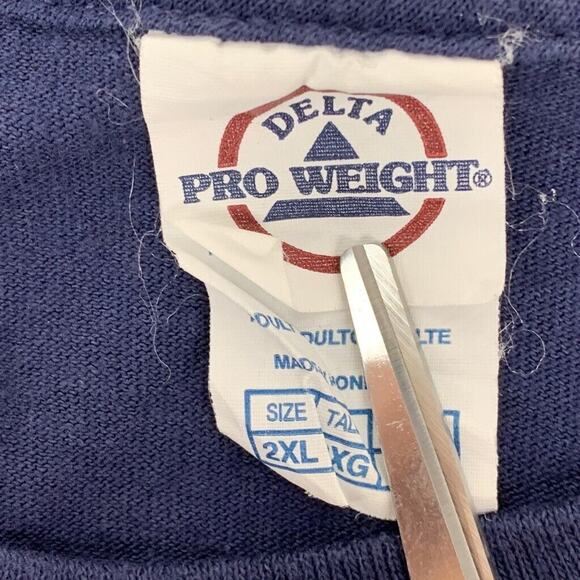 NASA SLE Graduate T Shirt Space Shuttle Launch Experience 2011 Blue XL X-Large - Picture 6 of 7